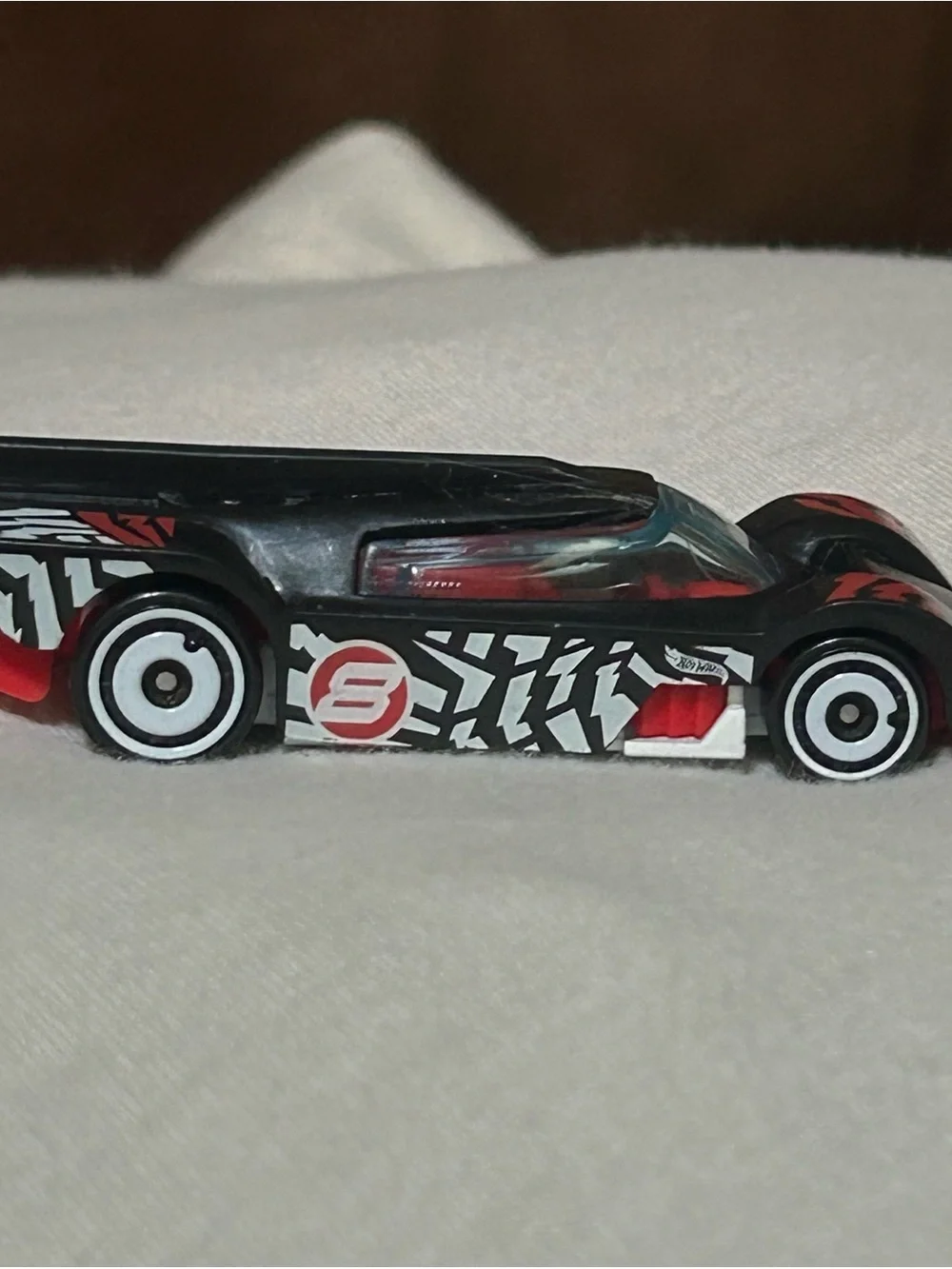 Hot Wheels Gruppo X24 - Black w/ Red & White Graphics